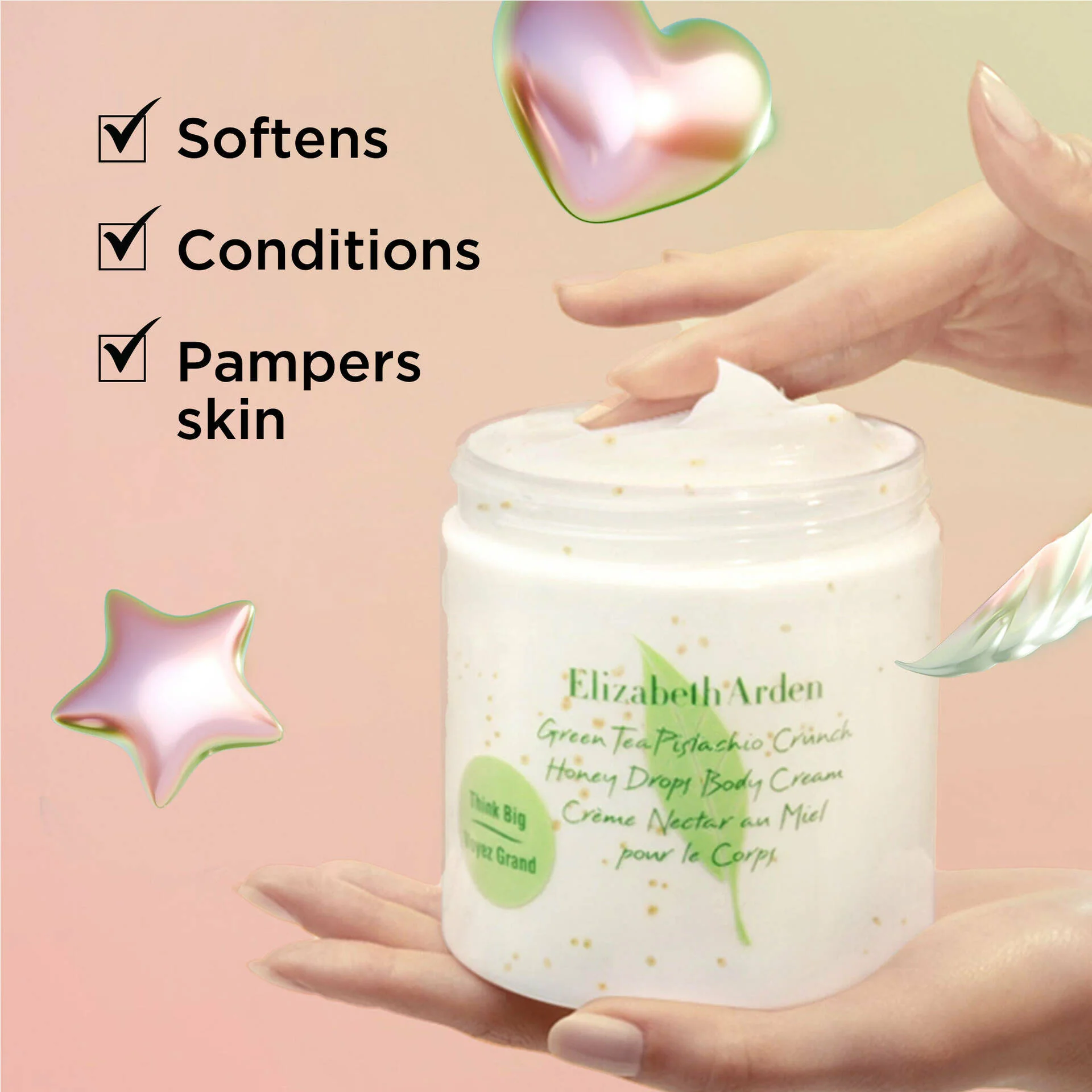 Green Tea Pistachio Crunch Eau De Toilette and Body Cream Duo - Image 4