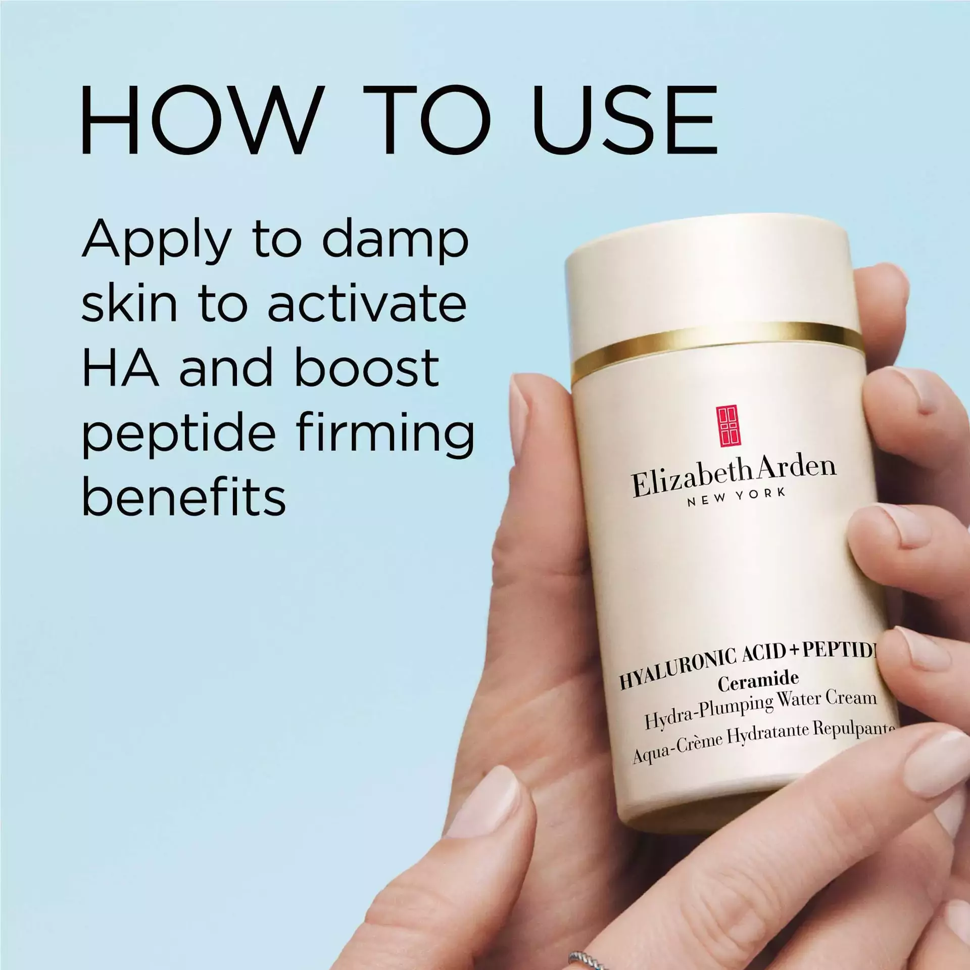 Hyaluronic Acid + Peptides Ceramide Capsules Serum and Water Cream Set - Image 13