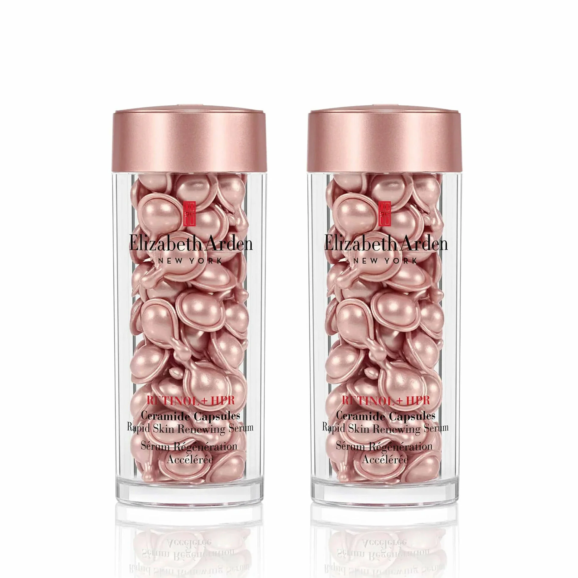 Retinol + HPR Ceramide Capsules Rapid Skin Renewing Serum Duo - 120 Piece