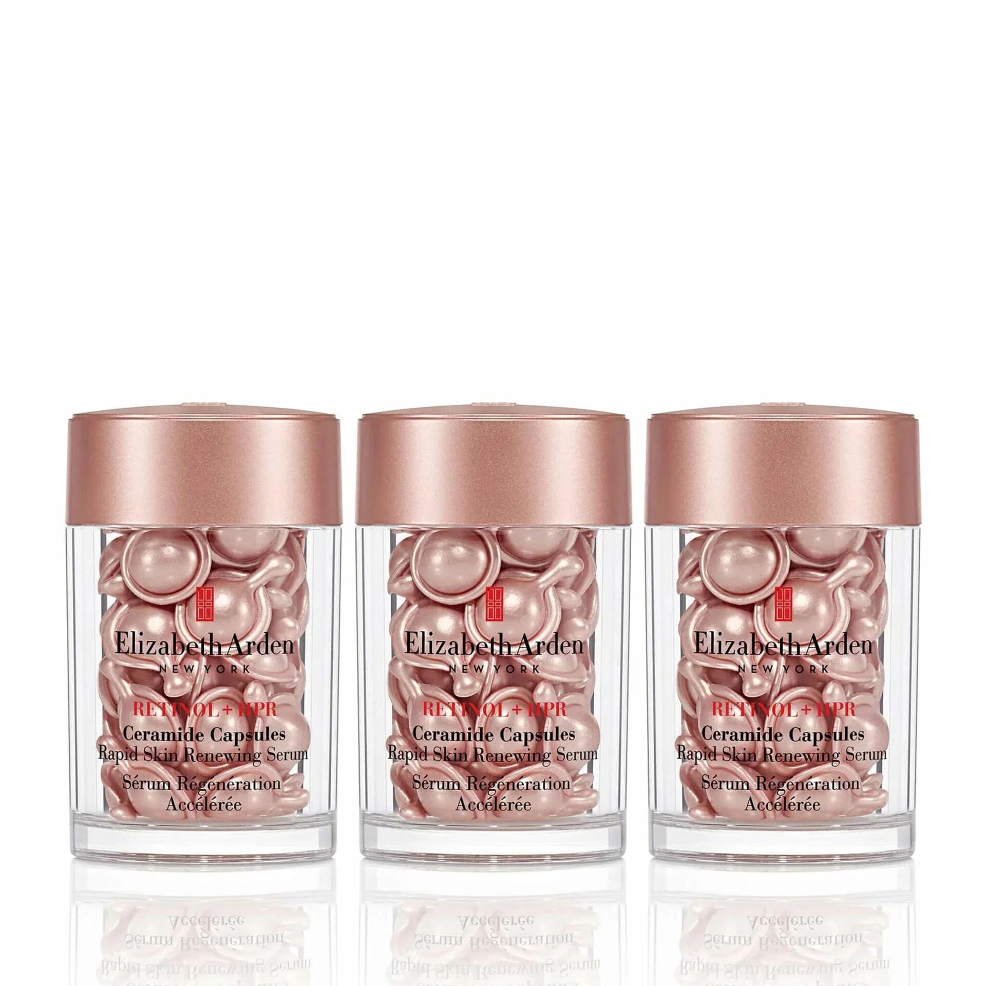 Retinol + HPR Ceramide Capsules Rapid Skin Renewing Serum Set 90 Pieces